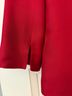 Coldwater Creek 100% Silk 100% Polyester Red Jacket Size 12 - photo 3
