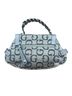 Guess 100% Canvas Print Multi Color Satchel One size - photo 2