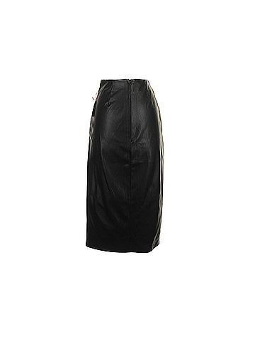 Open Edit Leather Skirt (view 2)