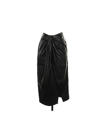 Open Edit Leather Skirt (view 1)