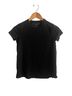 Hatch 100% Cotton Black Short Sleeve Blouse Size XS - photo 1