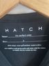 Hatch 100% Cotton Black Short Sleeve Blouse Size XS - photo 3