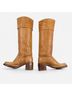 FRYE 100% Leather Brown Boots Size 5 - photo 4