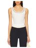Free People White Sleeveless Top Size M - photo 1