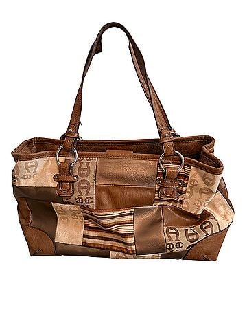 Etienne Aigner Leather Satchel (view 2)