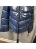 Betsey Johnson 100% Polyester Solid Blue Jacket Size XS - photo 8