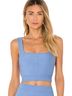 Astr Blue Sleeveless Top Size S - photo 1