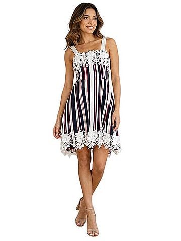 Badgley Mischka Claire Cocktail Dress (view 1)