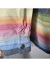 Alfred Dunner Stripes Multi Color Blazer Size 12 - photo 4