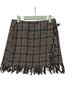Gianni Bini Plaid Black White Casual Skirt Size S - photo 1
