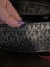 Michael Kors Black Gray Leather Tote One size - photo 5