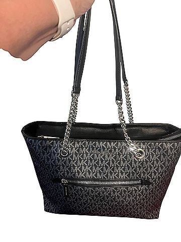 Michael Kors Leather Tote (view 1)