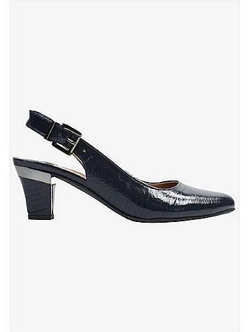 J. Renee Women's Malree Sling Back Pumps in Navy (view 1)