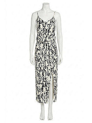 Closed Women's Wrap Dress in Dune Beige (view 1)