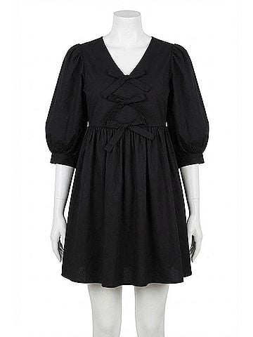 Entro Bow Front Mini Dress (view 1)