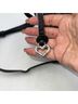 Brighton Print Black Silver Gold Crossbody Bag One size - photo 6