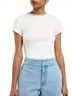 Generation Love White Tate Crystal Top in White Size L - photo 2