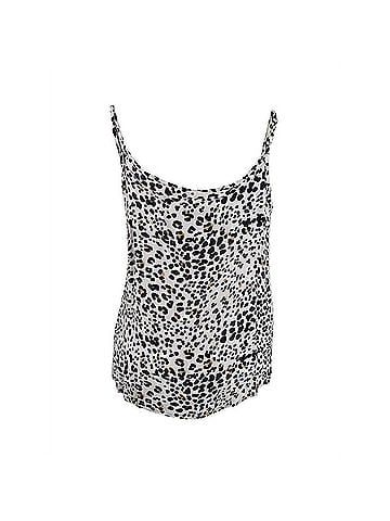 Sanctuary Wmoen's One Love Animal Print Camisole in Multi White (view 2)