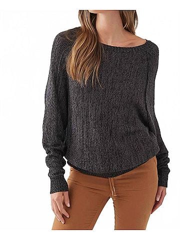 O'Neill Good Days Light Sweater in Black (view 2)