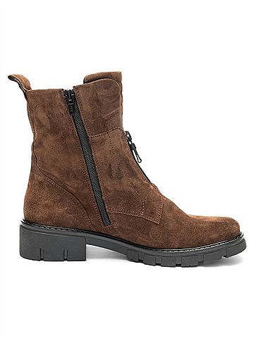 Ara Women's Deon Ankle Boots in Cafe Brown (view 2)