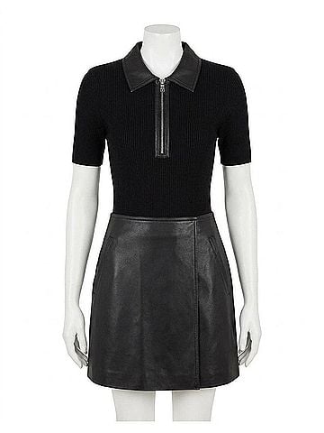 Steve Madden Tilla Midi Dress in Black Multi Bkmt (view 1)