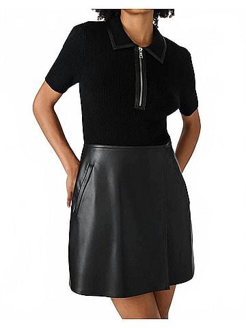Steve Madden Tilla Midi Dress in Black Multi Bkmt (view 2)