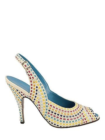 Salvatore Ferragamo Women's Margareth Slingback Heels in Bone (view 1)