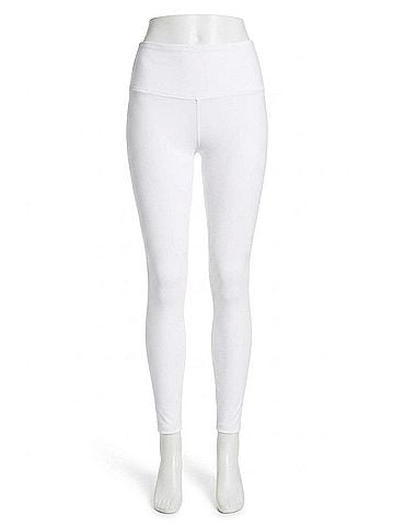 Free People High Rise Formation Legging in White (view 1)