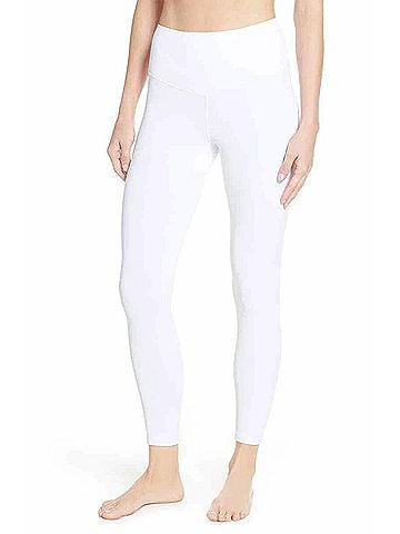 Free People High Rise Formation Legging in White (view 2)