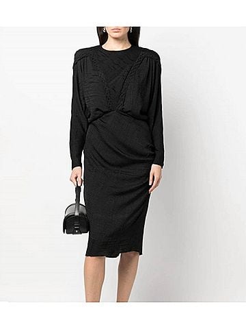 IRO Nicoa Dress in Black (view 2)