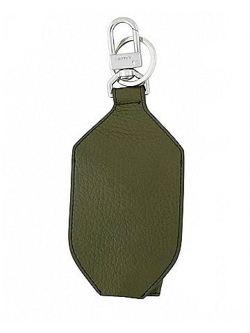 Amiri Pebbled Hand Sanitizer Holder in Military Green (view 2)