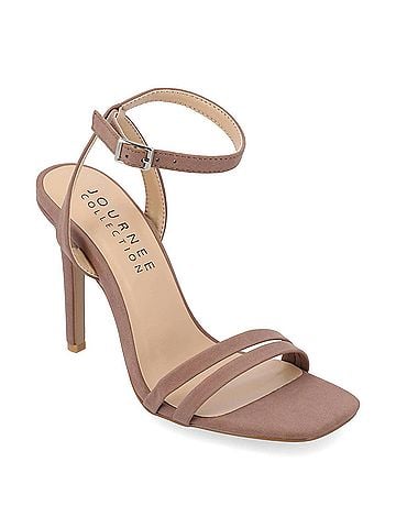 Journee Collection Women's Yevva Pumps in Taupe (view 1)