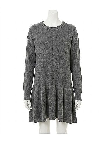 Free People Time On My Side Mini Dress in Heather Gray (view 1)