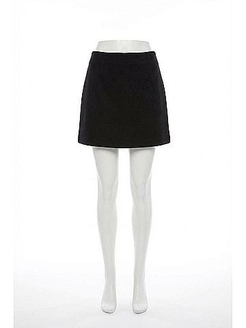 Z Supply Ciera Sueded Mini Skirt in Black (view 1)