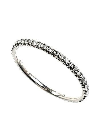 Cartier CARTIER Cartier 18KWG White Gold Full Eternity Ring B4210450 Diamond 50 1.2g Women's (view 1)