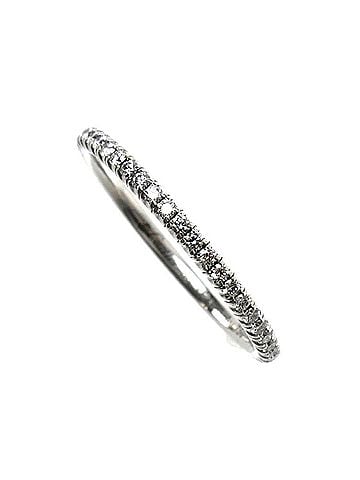 Cartier CARTIER Cartier 18KWG White Gold Full Eternity Ring B4210450 Diamond 50 1.2g Women's (view 2)