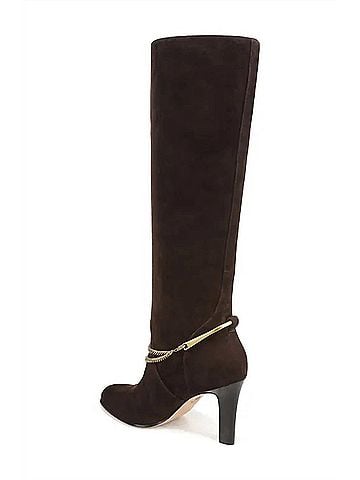 Veronica Beard Women's Tarian Suede Knee High Boots (view 2)