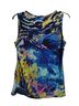 Sami & JO Print Multi Color Sleeveless Top Size L - photo 2