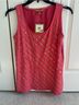 Ellen Tracy Red Pink Tank Top Size M - photo 4