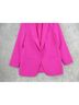 Express 91% Polyester 9% Spandex 100% Polyester Multi Color Blazer Size L - photo 5