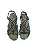 J SPORT Gray Teal Sandals Size 9 1/2 - photo 2
