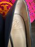 Tory Burch 100% Leather Blue Heels Size 7 - photo 4