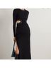 STAUD Black Casual Dress Size XS - photo 7