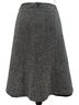 LOFT The Original 46% Silk 31% Wool 23% Polyester 100% Acetate Houndstooth Gray Black Wool Skirt Size 6 - photo 2