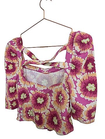 Free People Free People 3/4 Sleeve Blouse (view 2)