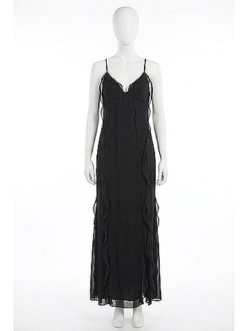 SIMKHAI Emily Maxi Dress in Black (view 1)