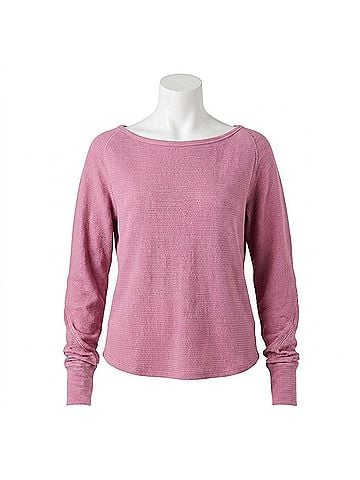 Free People Jess Long Sleeve Top in Orchid Combo (view 1)