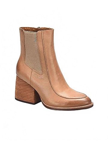 Kork-Ease Women's Cantley Heeled Ankle Boots in Beige (view 1)