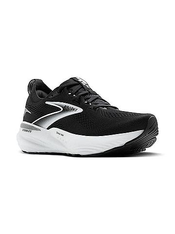 Brooks Men's Glycerin Gts 22 Athletic Shoes in Black/White (view 1)