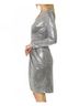 Entro Solid Silver Brittney Dress Size S - photo 4